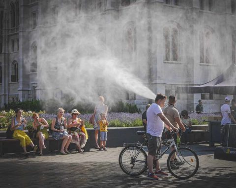 European heatwave affects city routine