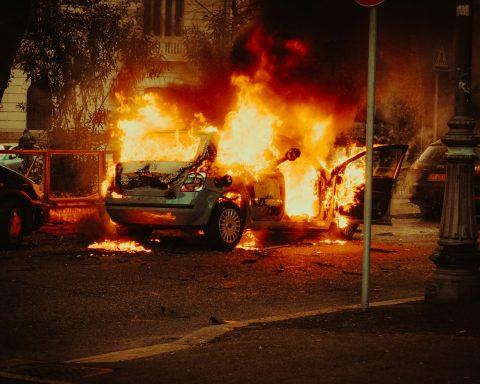 Police managing chaos after Knicks win