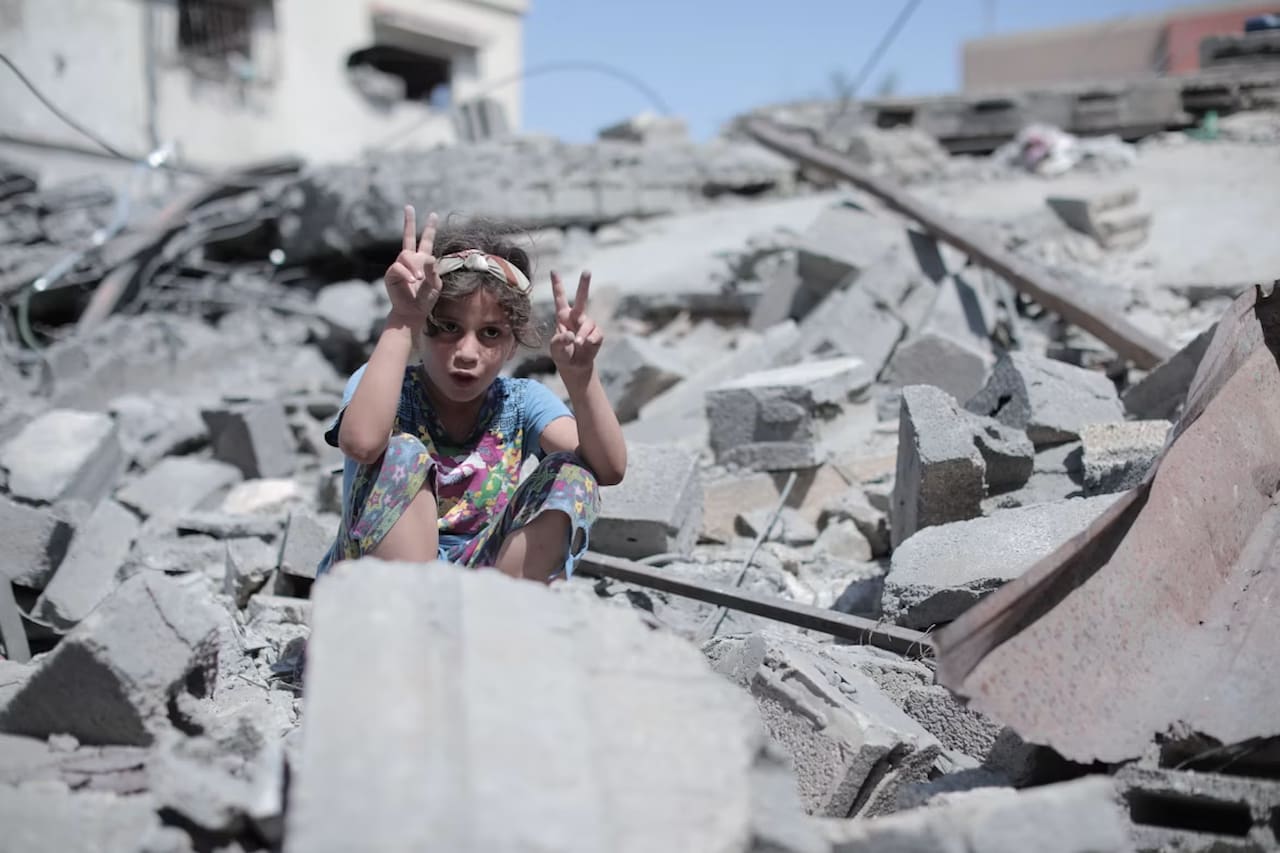 Aid delivery during Israel targeting children