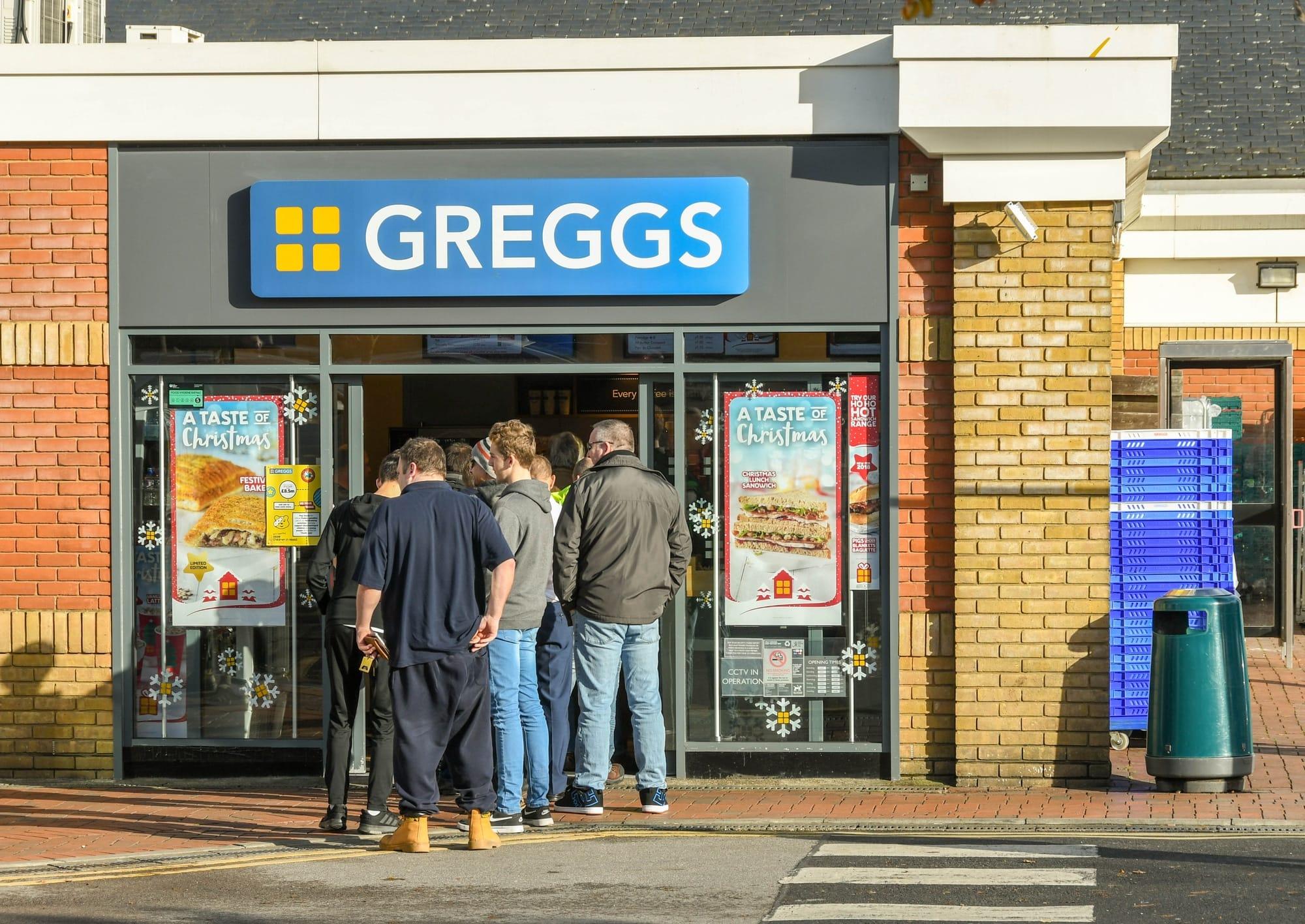 Greggs Leadership Change as Finance Chief Richard Hutton Prepares to Step Down 1 Greggs logo displayed outside a UK bakery during the announcement of Richard Hutton's departure