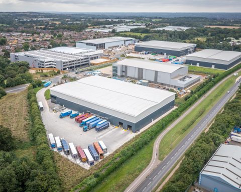 Modern UK logistics warehouse developed by Segro as part of a £3 billion joint venture