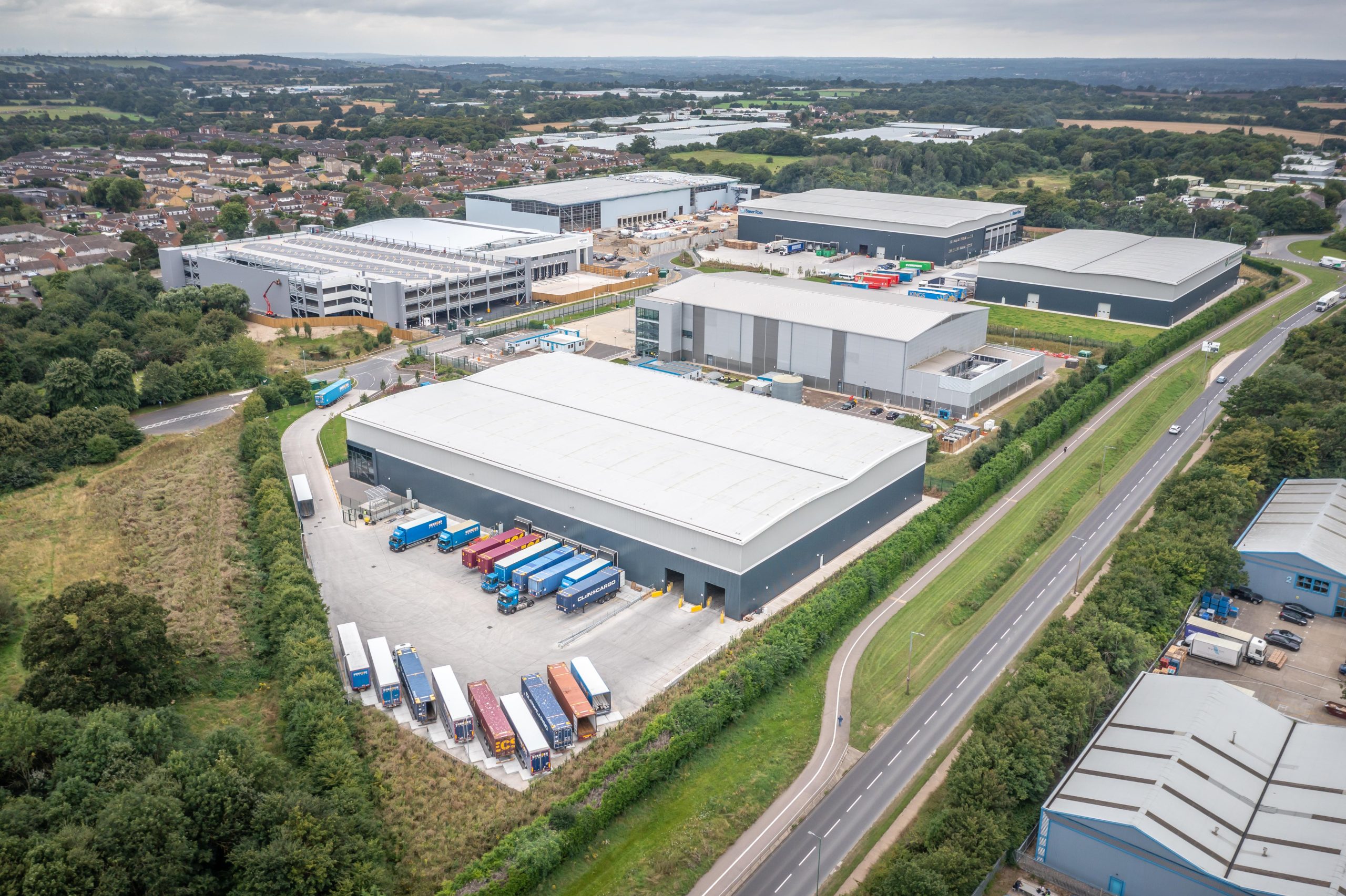 Modern UK logistics warehouse developed by Segro as part of a £3 billion joint venture