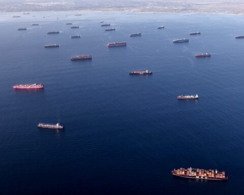 Port congestion caused by energy supply disruption delaying shipments