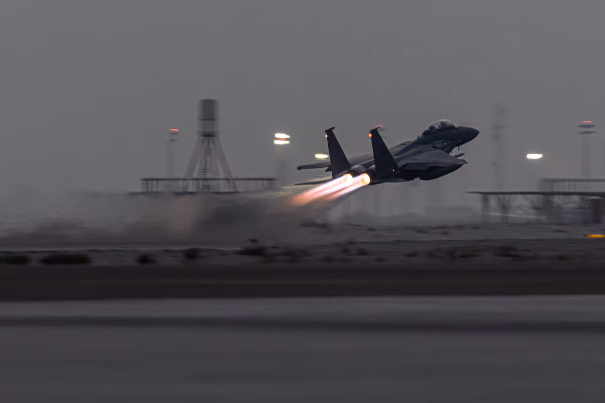 Missile activity reported after US military strikes Middle East operation