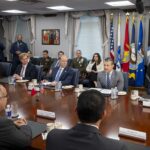 US military strategy deployment of troops during Iran conflict escalation