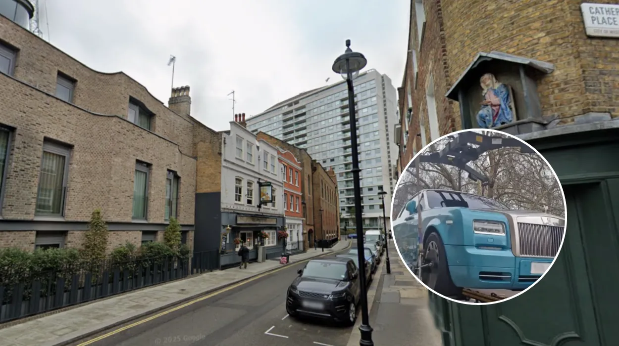 £250k Rolls Royce towed in Westminster parking crackdown