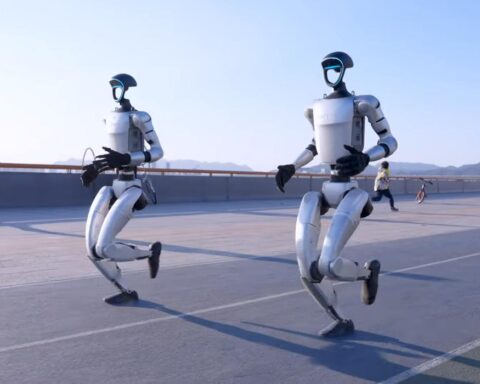 artificial intelligence sports robots competing with human runners marathon