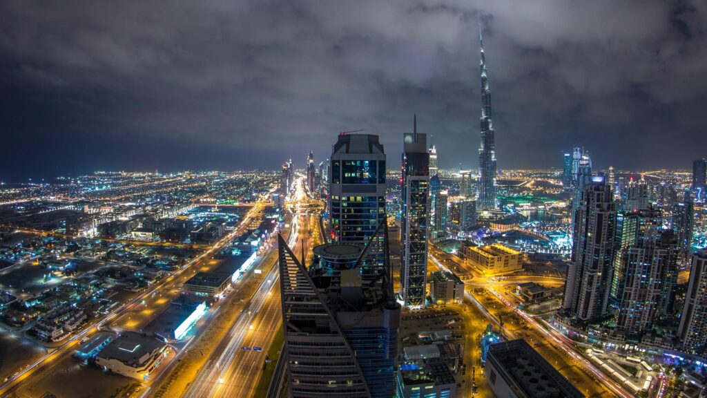 aircraft departing Dubai International Airport amid Dubai war impact economy travel uncertainty