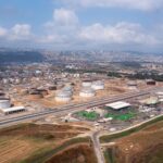 Haifa refinery explosion smoke after missile strike Israel 2026