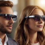 luxury wearable technology augmented reality glasses display