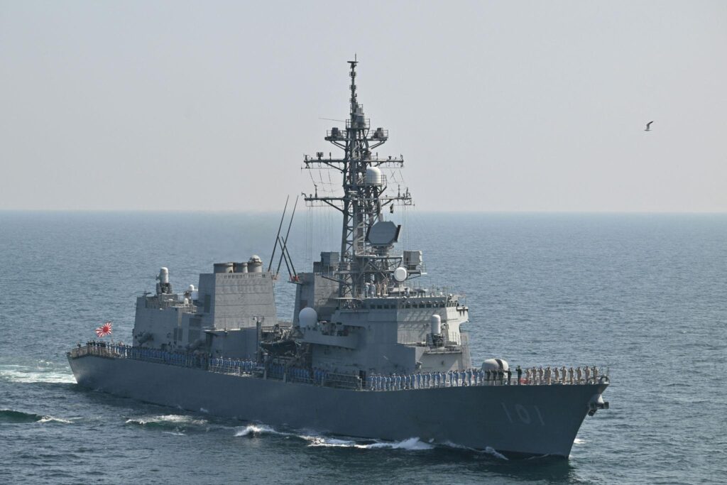 US military board tanker during Indian Ocean maritime enforcement 2026