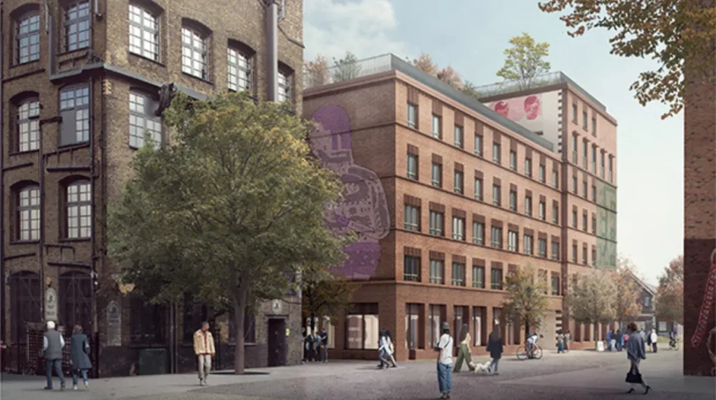 337 Co-living homes & HWFI CDT base at 115-119 Hackney Wick