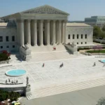 Peaceful democracy protest supporting rule of law United States