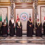 GCC officials Riyadh meeting skyline Saudi Arabia