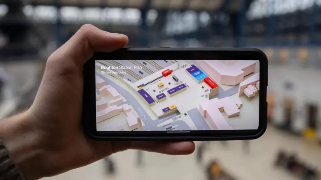 3D maps launched at South London stations to assist disabled passengers