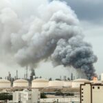 Middle East infrastructure attack drone strike targeting oil and gas infrastructure