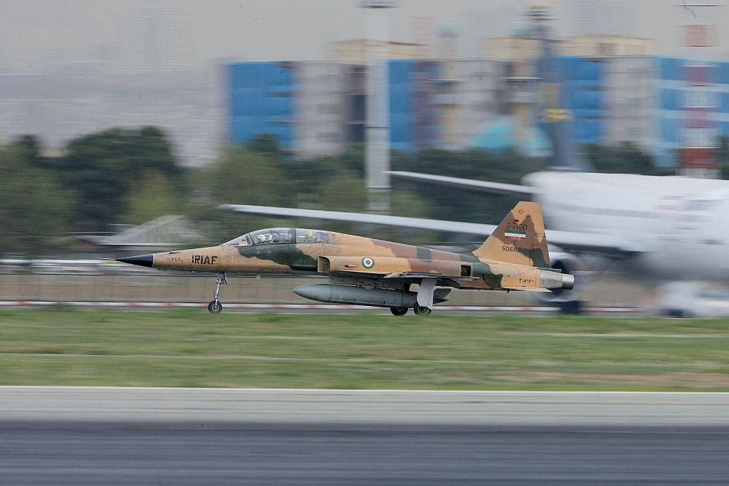 Iran military strikes intensify as CENTCOM releases attack video 2026 2 Iranian military aircraft flying during Iran military strikes operation