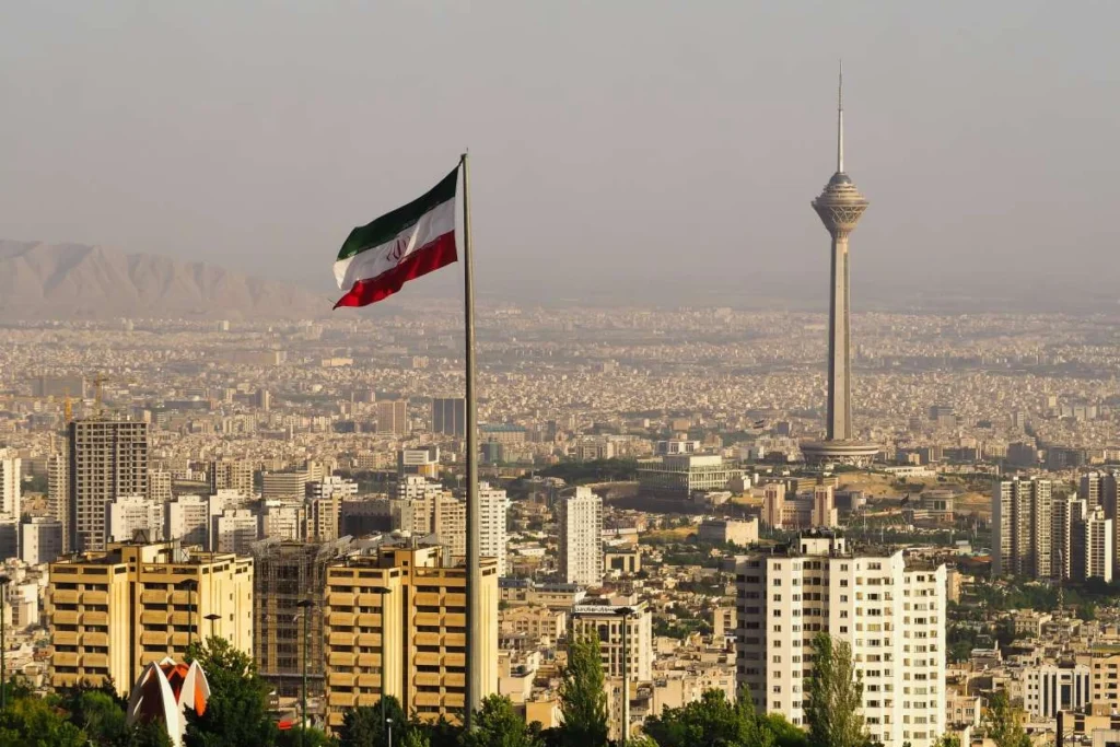 Tehran skyline during Iran supreme leader health update news 2026