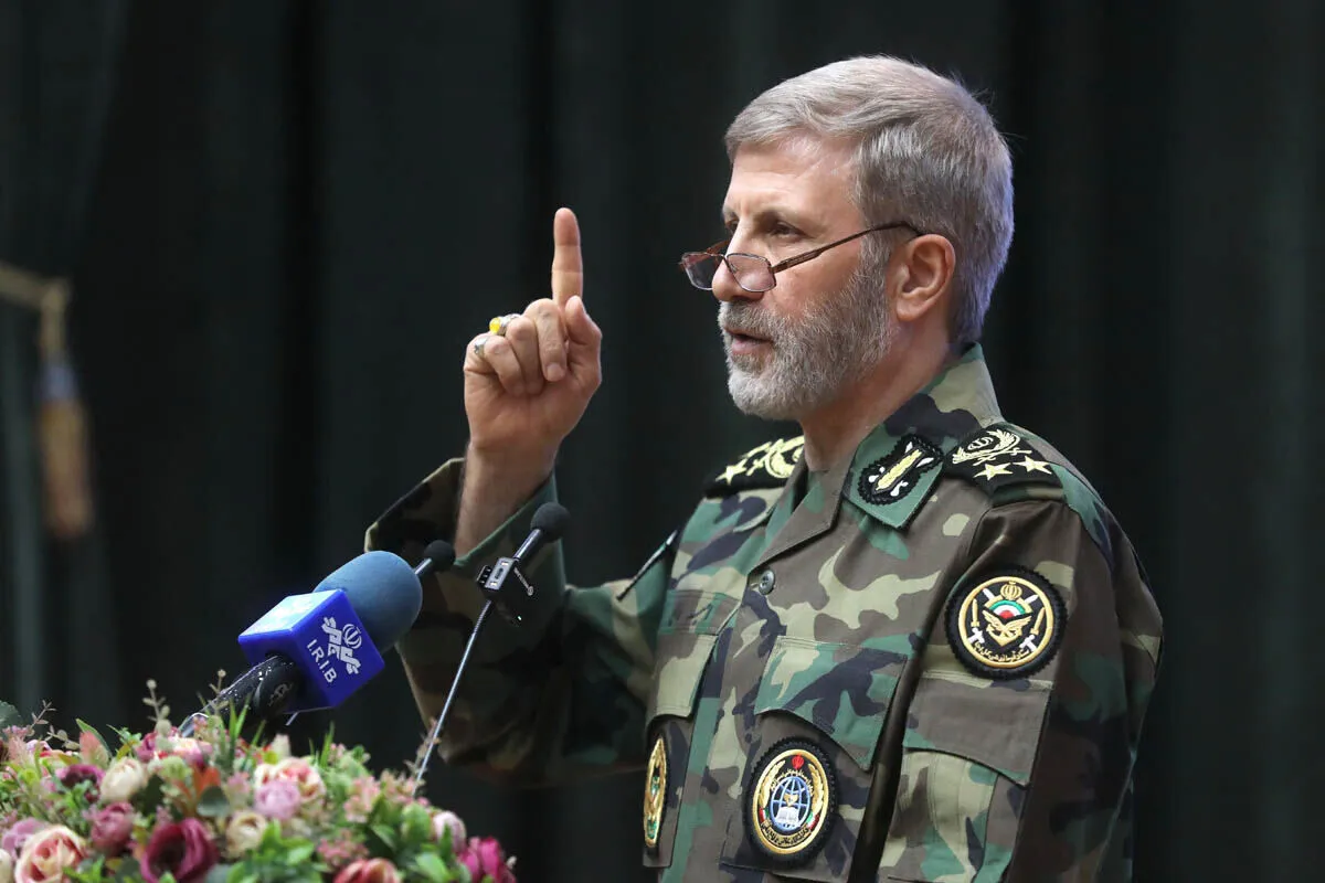 Iran defense statement discussed during military briefing in 2026