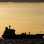 Maritime security threat shown on map of Strait of Hormuz and global oil routes