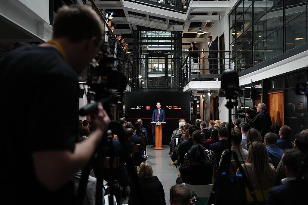 Prime Minister speaking in London 2026 after PM says aide linked to sex offender statement