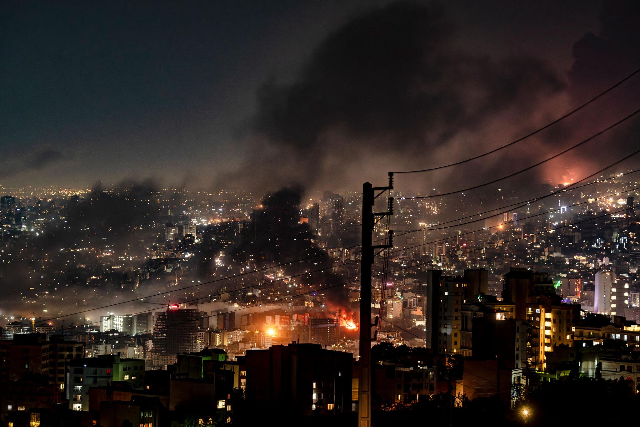 Tehran Infrastructure Strikes Escalate as India Restarts Russian Oil Buying 1 Damaged strategic facility in Tehran after Tehran infrastructure strikes