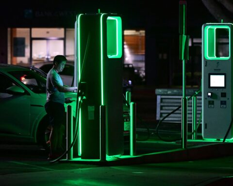 Uber electric mobility expansion charging hub installation in San Francisco 2026