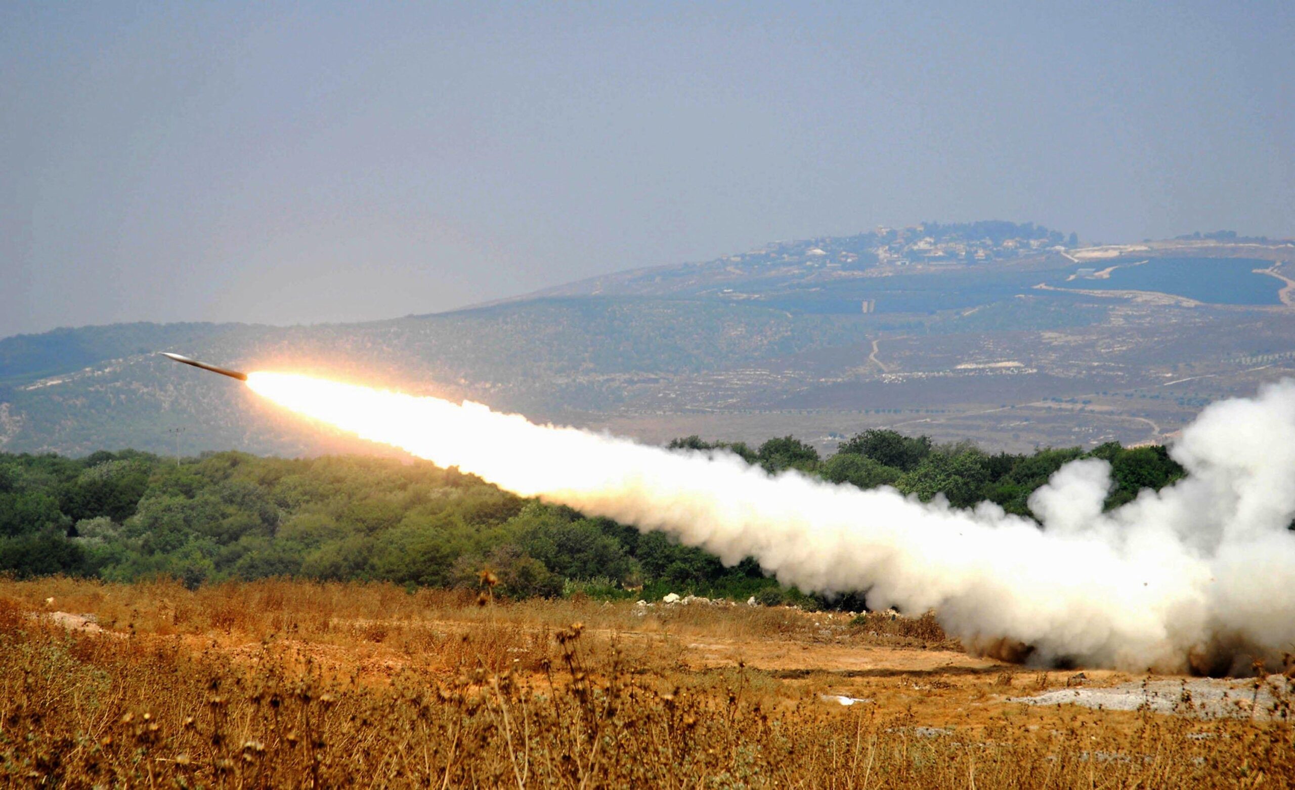 Hezbollah military strike followed by Israeli military response near northern border