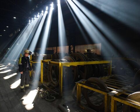 UK industrial strategy 2026 steel manufacturing plant in Britain