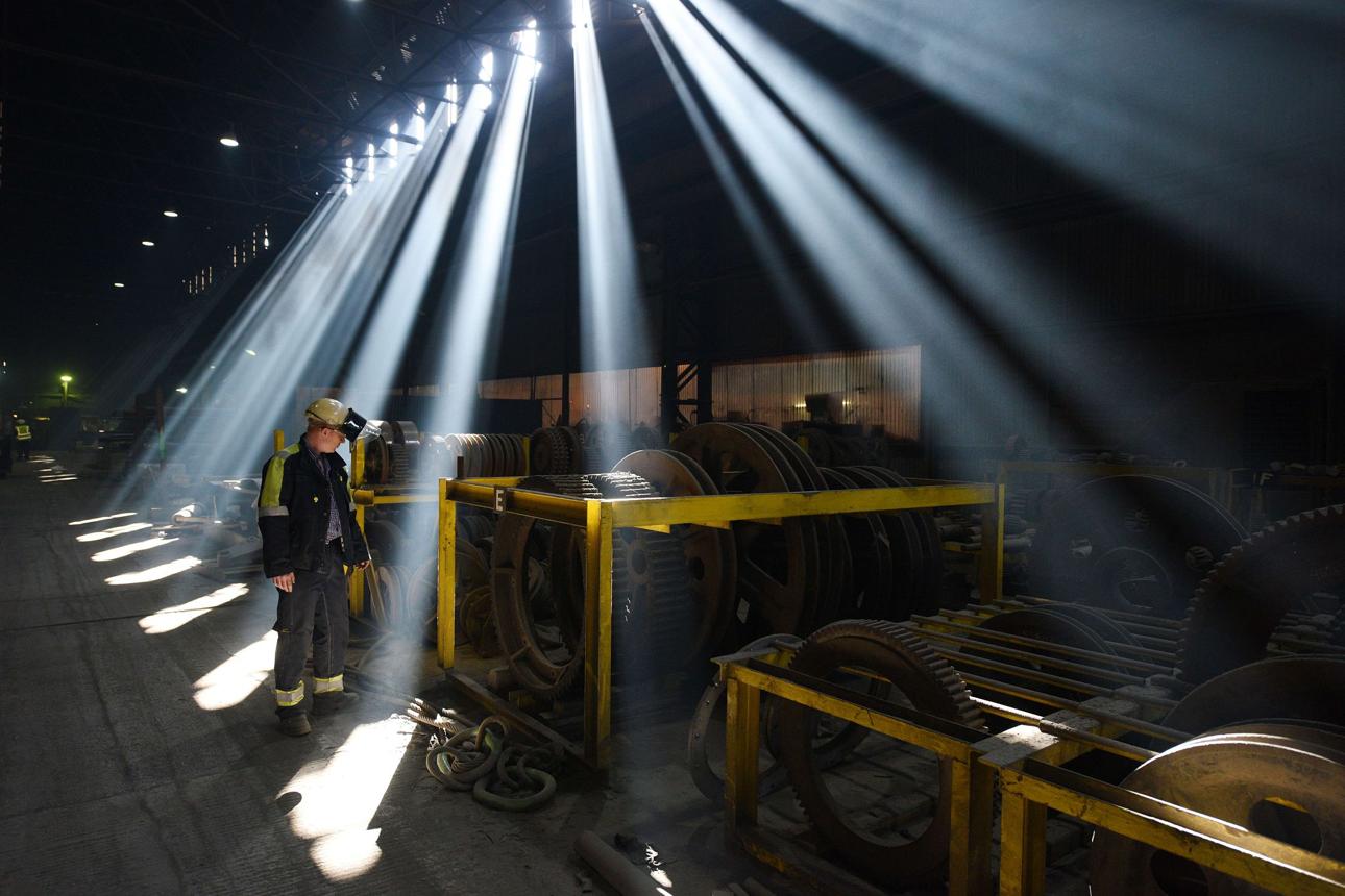 UK industrial strategy 2026 steel manufacturing plant in Britain