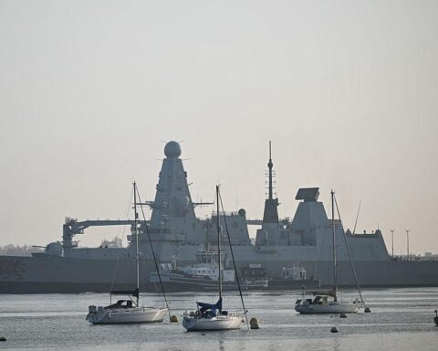 Royal Navy warship deployed in Middle East as part of UK Iran military response strategy