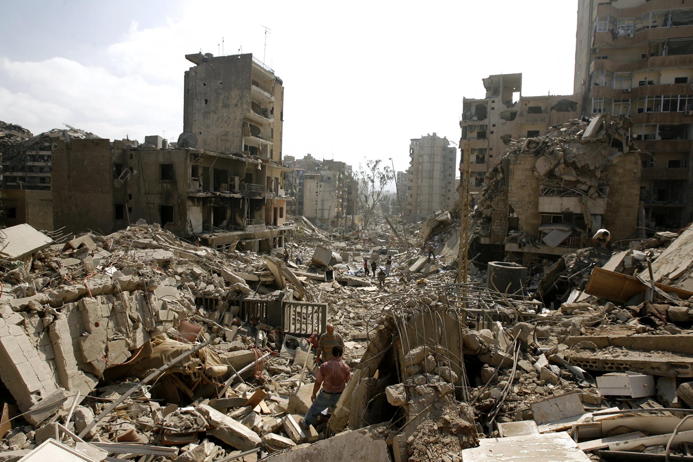 Lebanon airstrikes global reaction after destruction in southern Lebanon