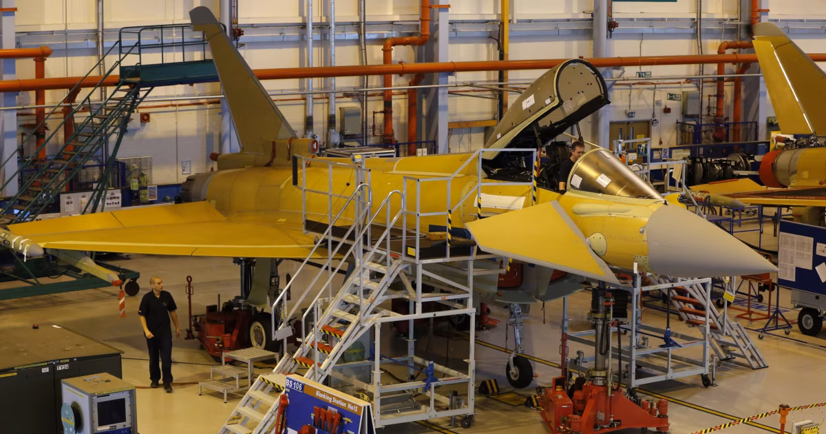 Defense Manufacturing UK Accelerates Industrial Expansion and Strategic Investment London 2026 3 Aircraft engine components built within defense manufacturing UK operations