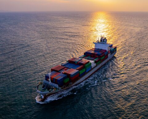 Oil tankers navigating Strait of Hormuz amid Iran port blockade