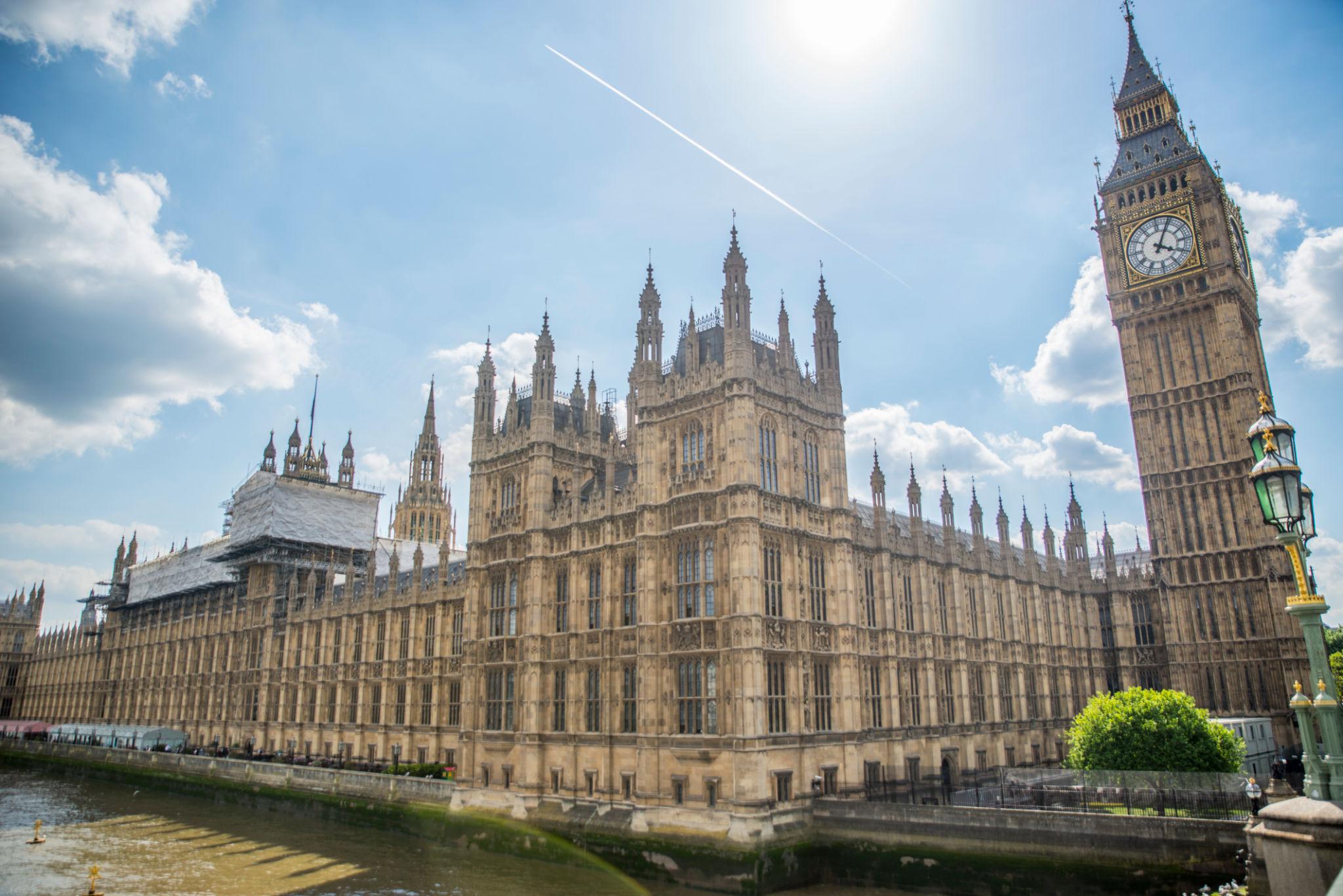 UK political turmoil at Westminster Parliament in London 2026