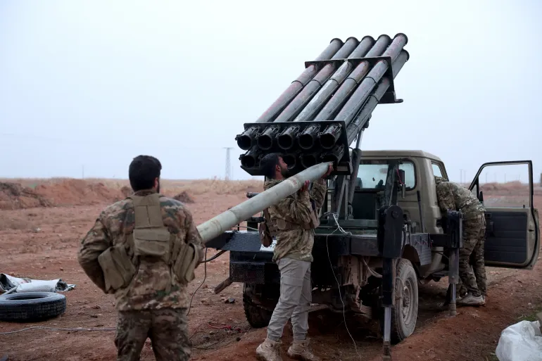 Syrian government forces Tabqa escalate military tension