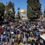 Israel Palestine tensions surrounding Jerusalem Old City and Al-Aqsa Mosque complex