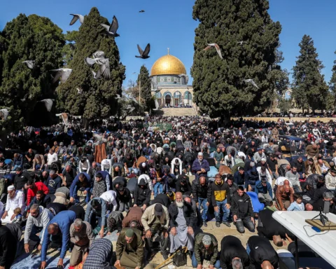 Israel Palestine tensions surrounding Jerusalem Old City and Al-Aqsa Mosque complex