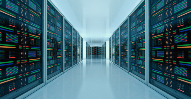 Amazon Web Services Outage Disrupts AI Systems New York 2026 1 Night view of data center during Amazon Web Services outage in 2026