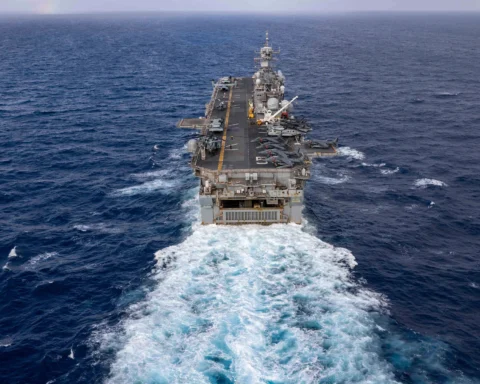 oil tanker movement during US Iran conflict escalation in Persian Gulf