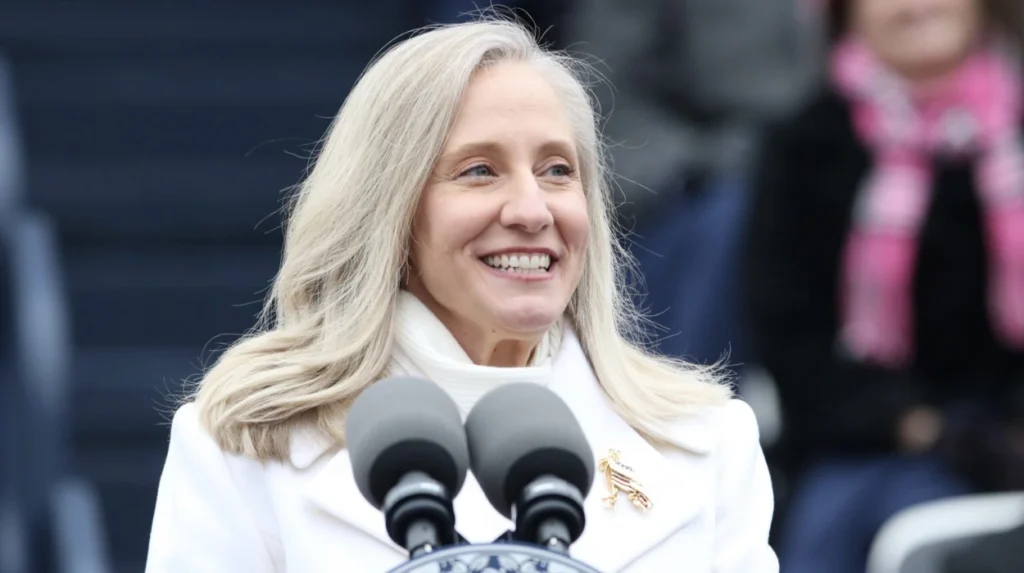 Abigail Spanberger sworn in as Virginia's first female governor historic milestone