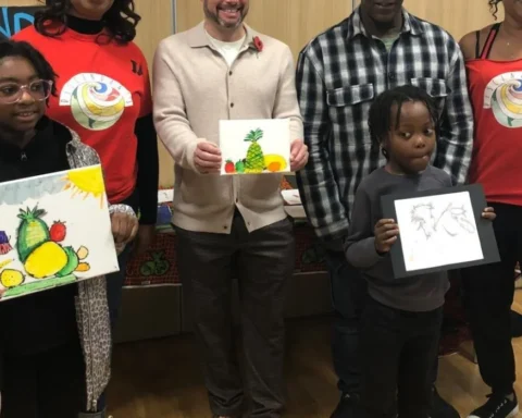 Acton children showcase art for Black History Month in Ealing