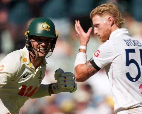 Alex Carey scores 106 as Australia responds to early England pressure