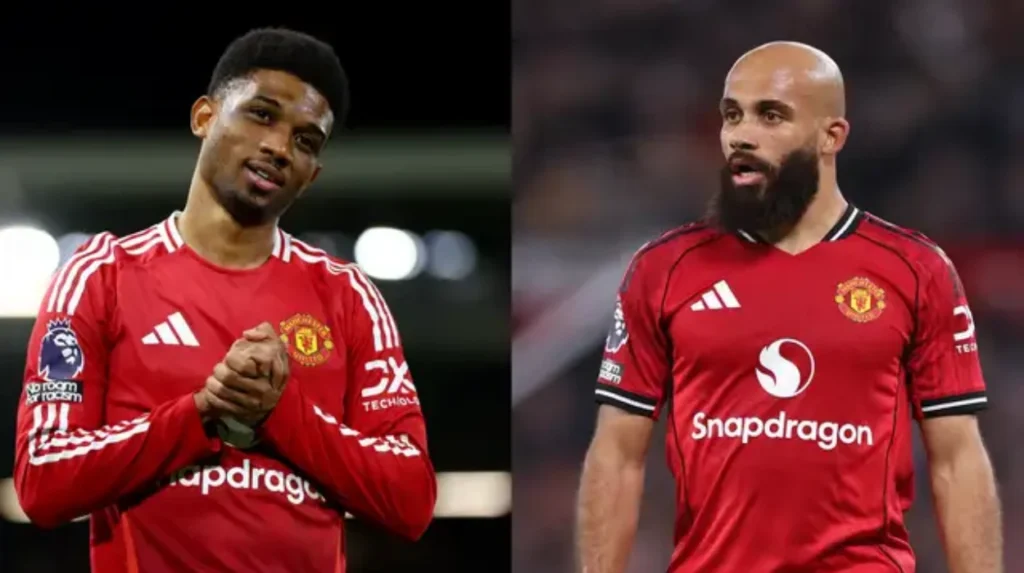 Amad Diallo and Bryan Mbeumo start for Manchester United ahead of AFCON
