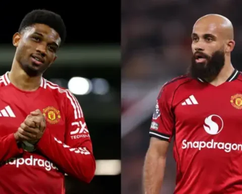 Amad Diallo and Bryan Mbeumo start for Manchester United ahead of AFCON