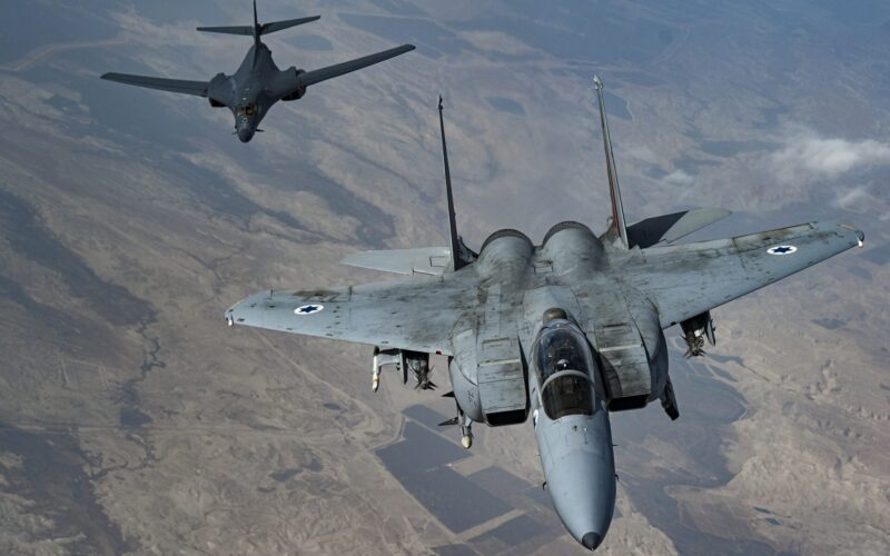 US military command center coordinating Operation Epic Fury strategic operations