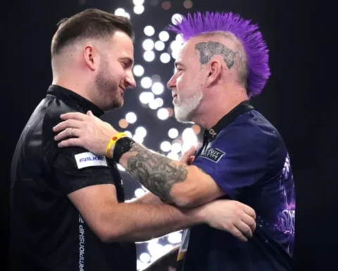 Arno Merk stuns Peter Wright at PDC World Championship