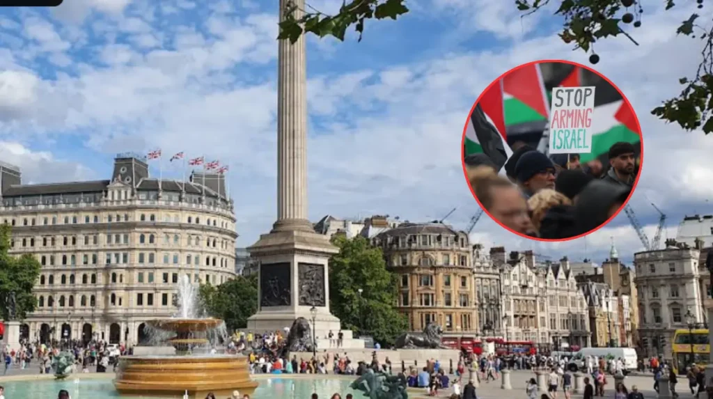 Arrests made during Palestine Action protest in London