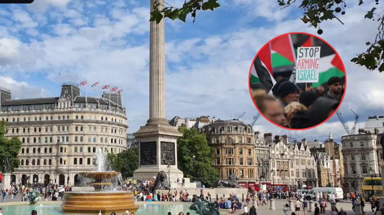 Arrests made during Palestine Action protest in London