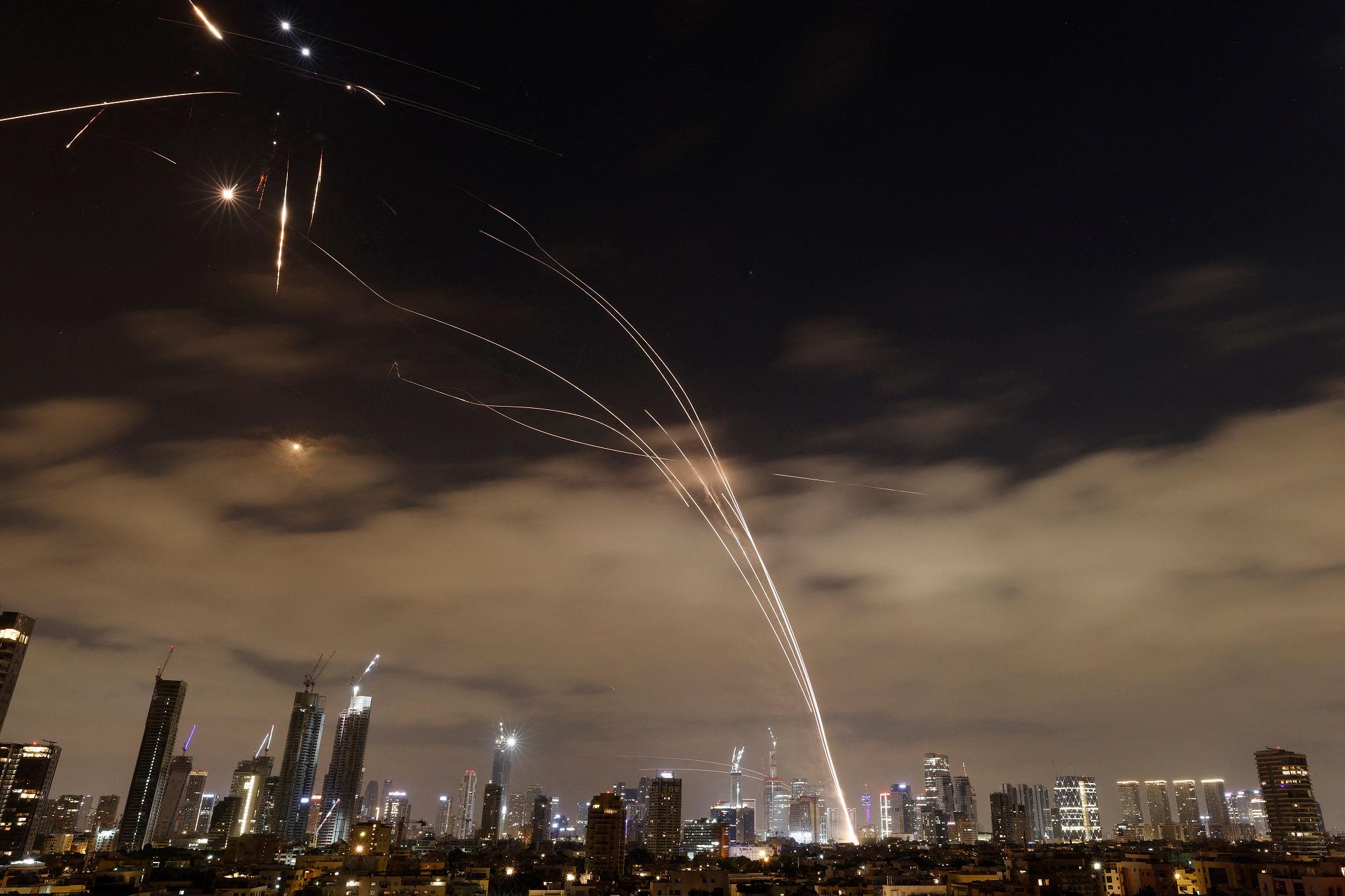 Haifa energy infrastructure attack at Haifa oil refinery industrial zone Israel